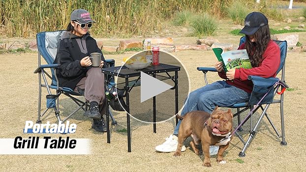 Amazon.com: RedSwing Folding Grill Table, Lightweight Height